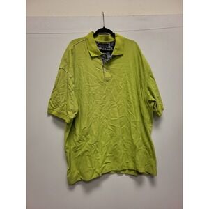 Siegfried Company Mens 4X‎ Polo Shirt Green Short Sleeve Casual Top Big Tall